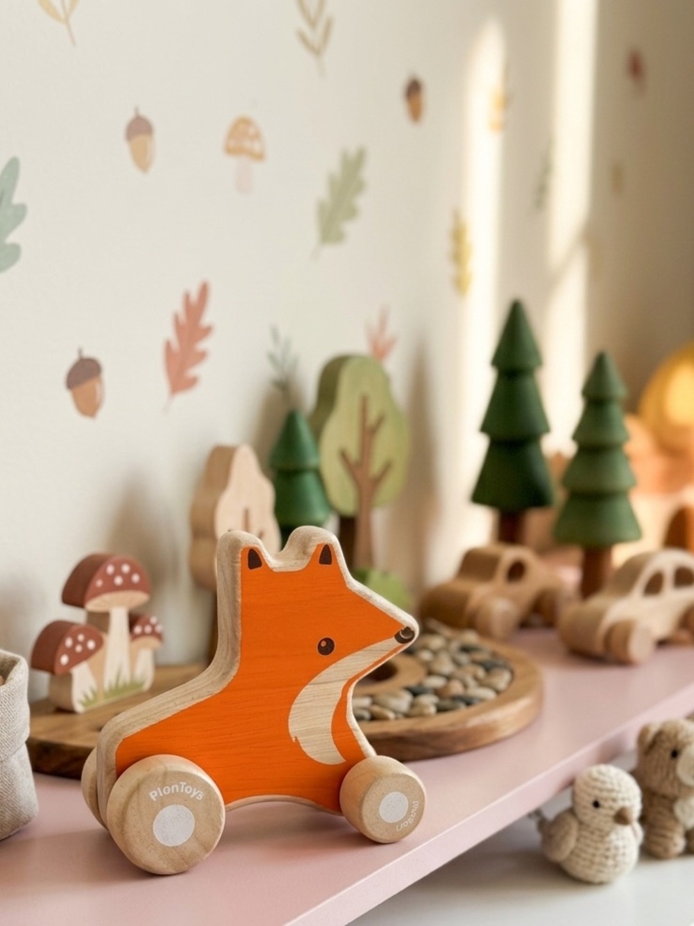 🆓 with purchase Plan Toys Fox Wheelie